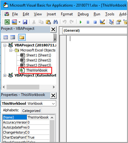 Chạy mã macro khi tệp Excel đươc mở, đóng hoặc được kích hoạt